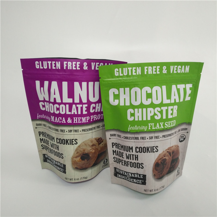 Süßigkeits-Bonbons kundenspezifische gedruckte Plastik-Digital stehen herauf Beutel mit Reißverschluss-Spitze