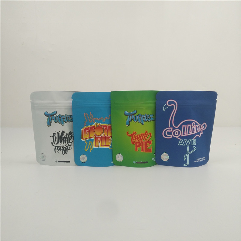 3,5 g Edibles Plastik sackt Geruch-Beweis-Süßigkeits-Verpackenbeutel-weiche gummiartige essbare Tasche ein