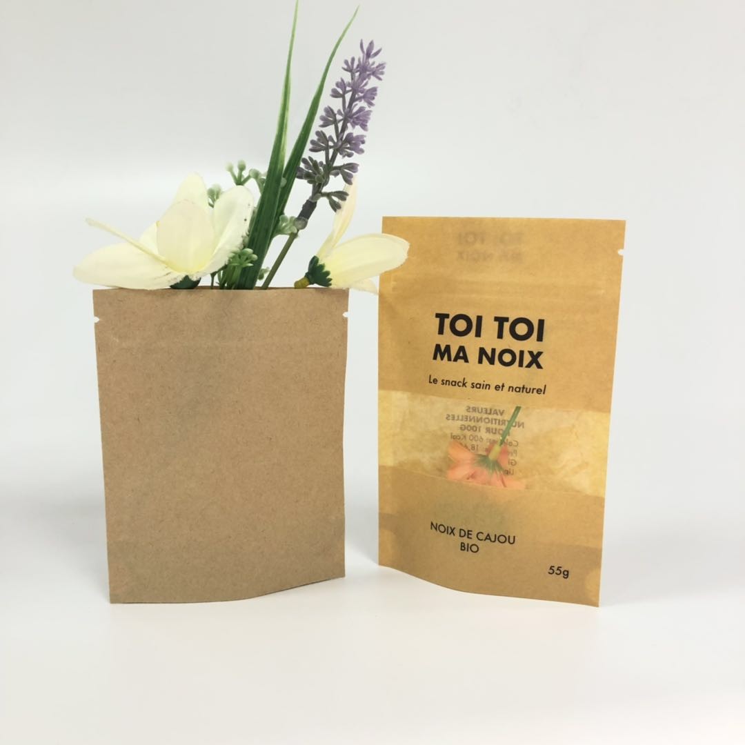 Recyclebare Siegelsgs HAUSTIER tasche CMYK 150mic drei Seite für Tee-Pulver