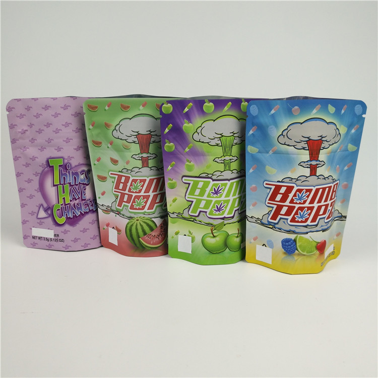 Plastik-Reißverschluss des Unkraut-3.5G sackt lamellierten materiellen Nahrungsmittelgrad ein