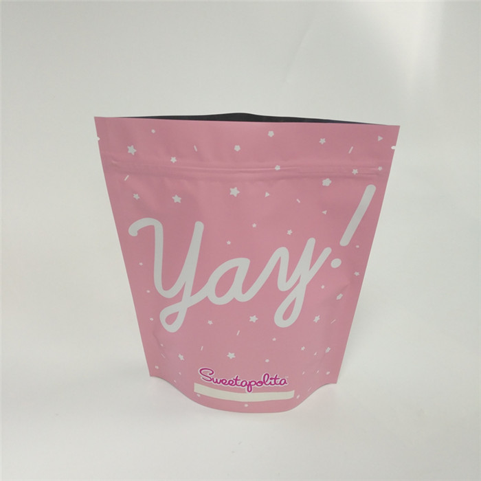 MOPP metallisierte Aluminiumfolie-Reißverschluss einsackt Matte Frosted Printing