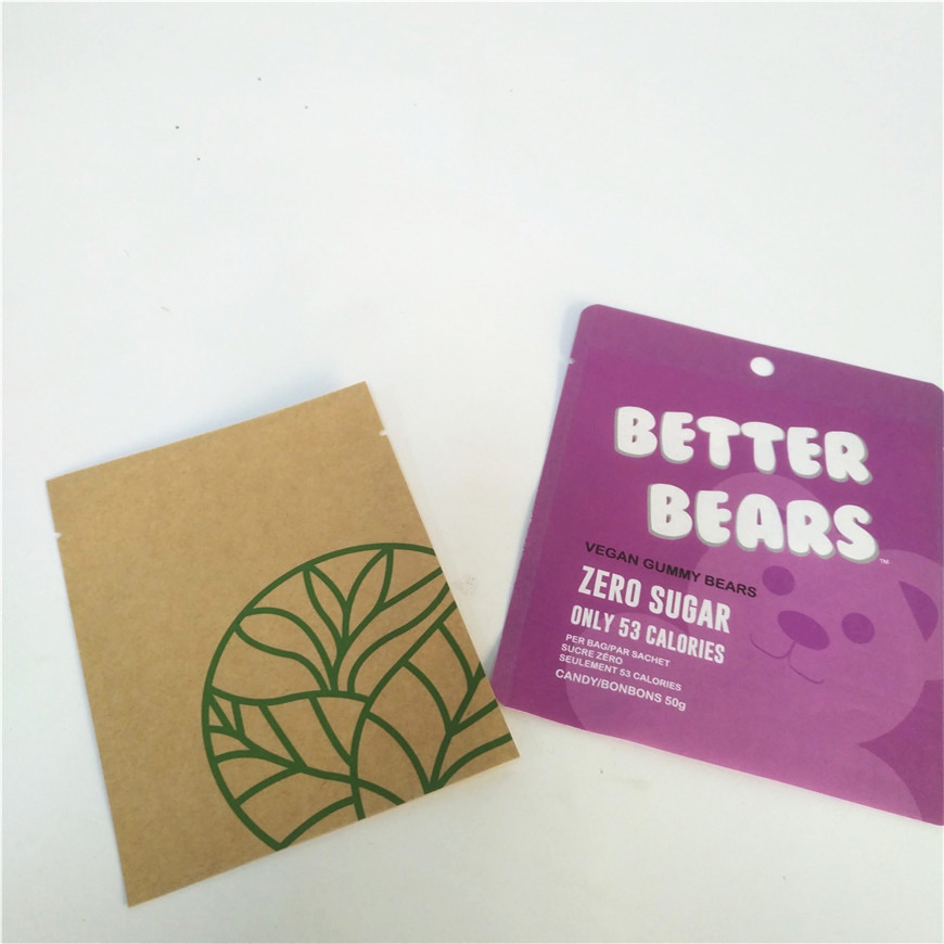 Flacher Imbiss-Verpackentasche Cmyk VMPET 1.2C NY 1.5C für Plätzchen-Süßigkeit