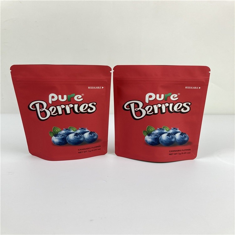 Verschluss-Nahrungsmittelbeutel-Gravüre ISO BOPP VMPET Zipfür Samen 3.5g