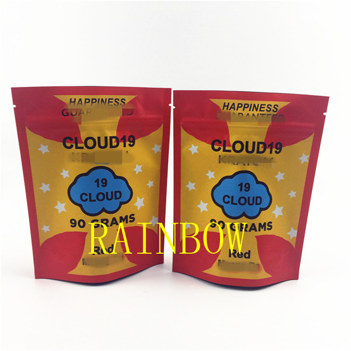 Plastik-Plastik Edibles Plätzchen FDAs 120mic sackt VMPET-Samen-Folien-Reißverschluss-Beutel ein