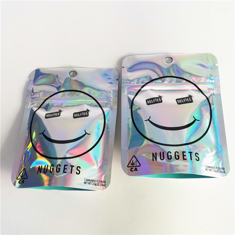 Kräuterweihrauch 3.5g Cbd, der Reißverschluss-Tasche Matte Glossys 12C VMPET Cbd verpackt