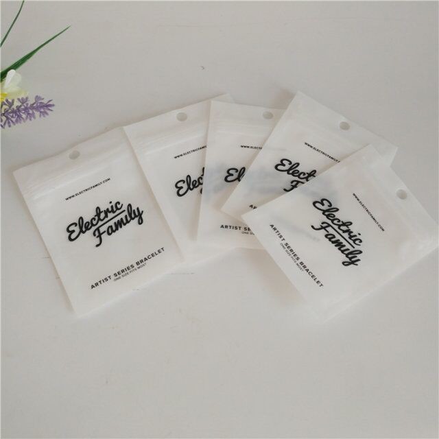 HAUSTIER NY 200mic CMYK Plastikbeutel, die SGS VMPET für Ohrring-Armband verpacken