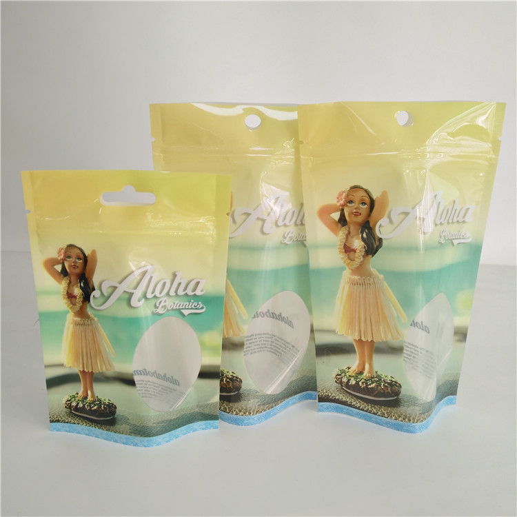 Kundenspezifischer Druckhanf-Öl-Splitter vereiteln Kapsel-Verpackentasche Plastik-Unkräuter Vape Pen Pack Gummies Candy Pouches CBD