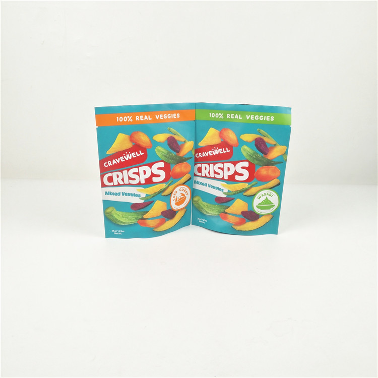 Gravüre Plastik VMPET CMYK stehen oben Reißverschluss-Taschen Beutel MOPP Doypack Plastik