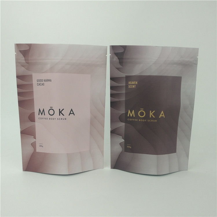 Mopp-Make-upplastikbeutel, die VMPET AL Self Standing 1.2C MPET verpacken