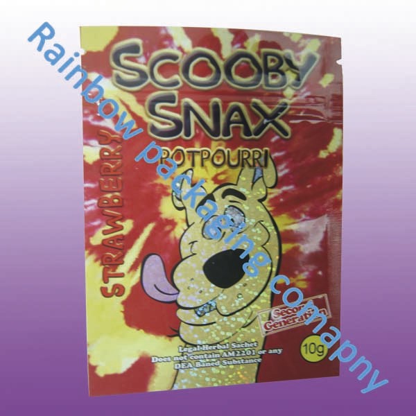 Verpackender Kräuterweihrauch mit Reißverschluss, kundengebundene bunter Druckzipplastiktaschen