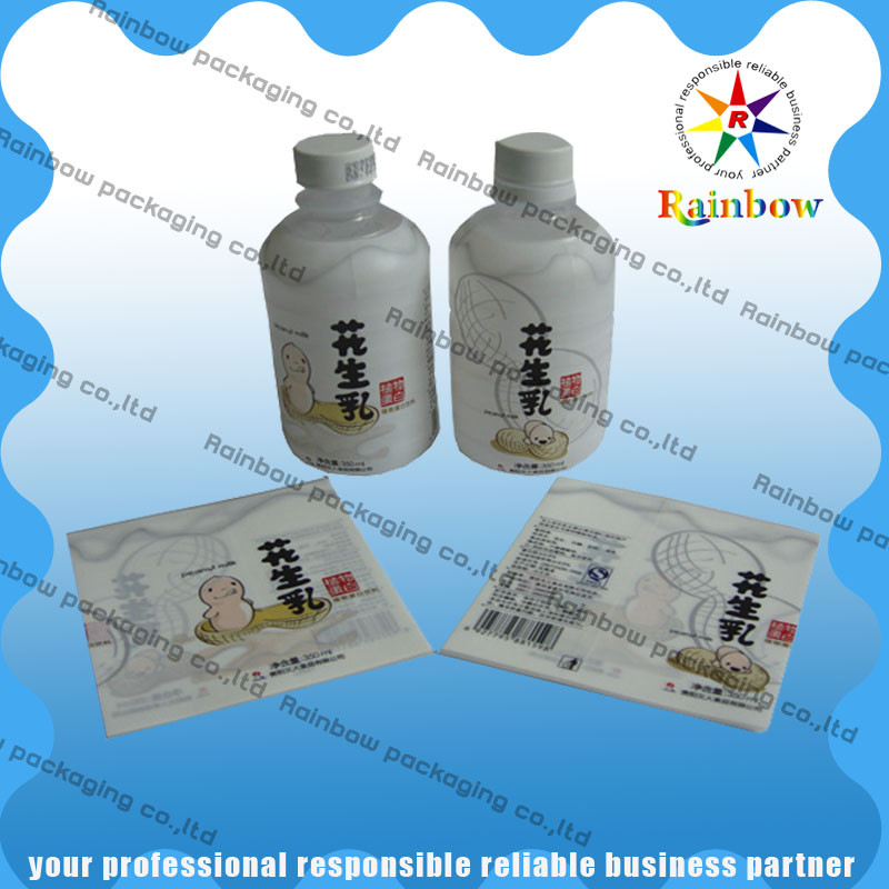 PVC-/HAUSTIERpsychiaters-Ärmel beschriftet kundengebundenes Drucken für Getränk-Flasche