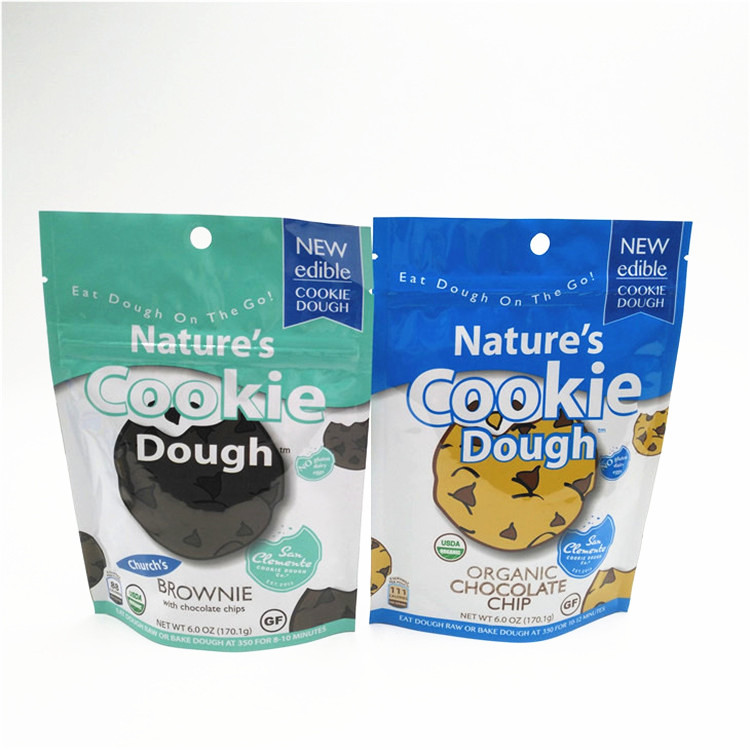 das Snack-Food-Verpacken 1.2C CMYK sackt die Gravüre ein, die mit Reißverschluss wiederversiegelbar ist