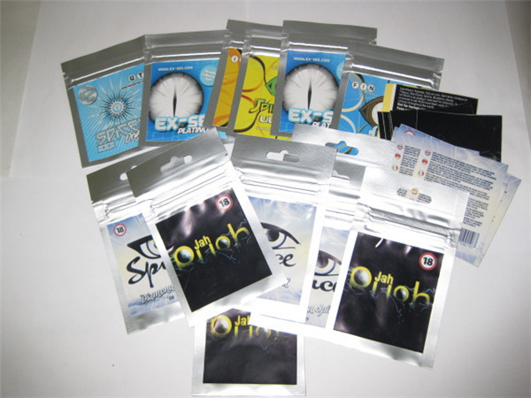 Kundengebundener oberster Kräuterweihrauch mit Reißverschluss sackt Reißverschluss für Gewürz-Trockenblumengesteck ein