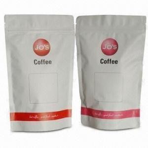 Stehen Sie oben die kundenspezifischen verpackenden Plastikbeutel, Reißverschluss-Kaffee-Verpackentasche