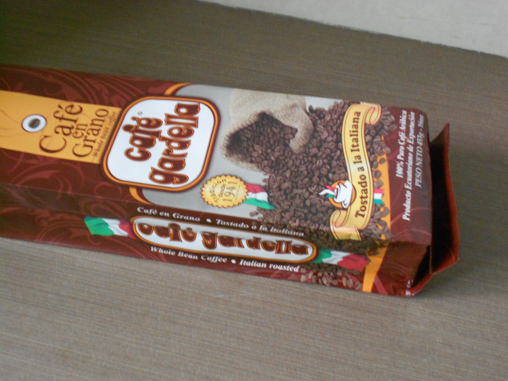 Aluminium- Kaffeebohne, die Taschen-Matt- End-Brown-Folien-Beutel verpackt