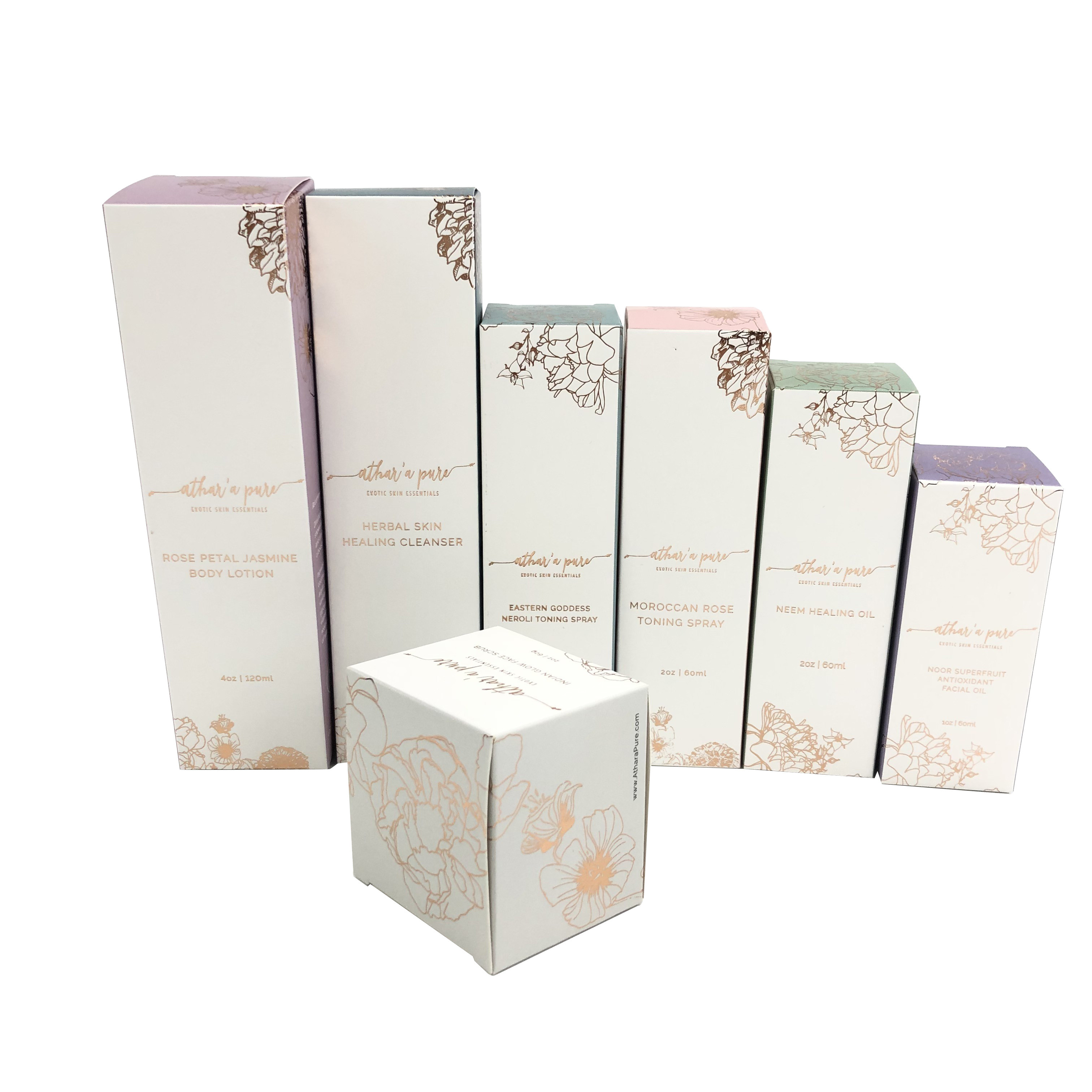 Kosmetischer verpackender Papierkasten bereitete den Farbdruck Logo Custom Eyelash Packaging Box mit dem Goldfolien-Stempeln auf