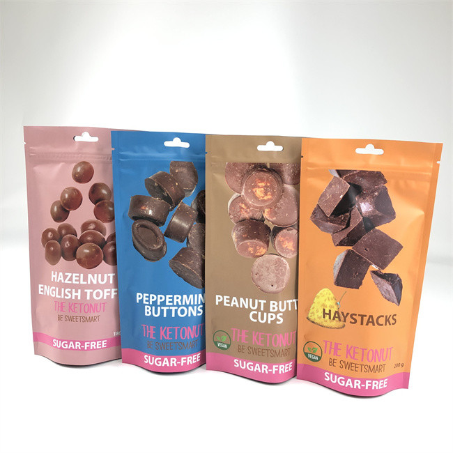 Reißverschluss CMYK 110mic stehen oben Beutel Edibles-Hanf-Kind prüfen Plastik-Taschen