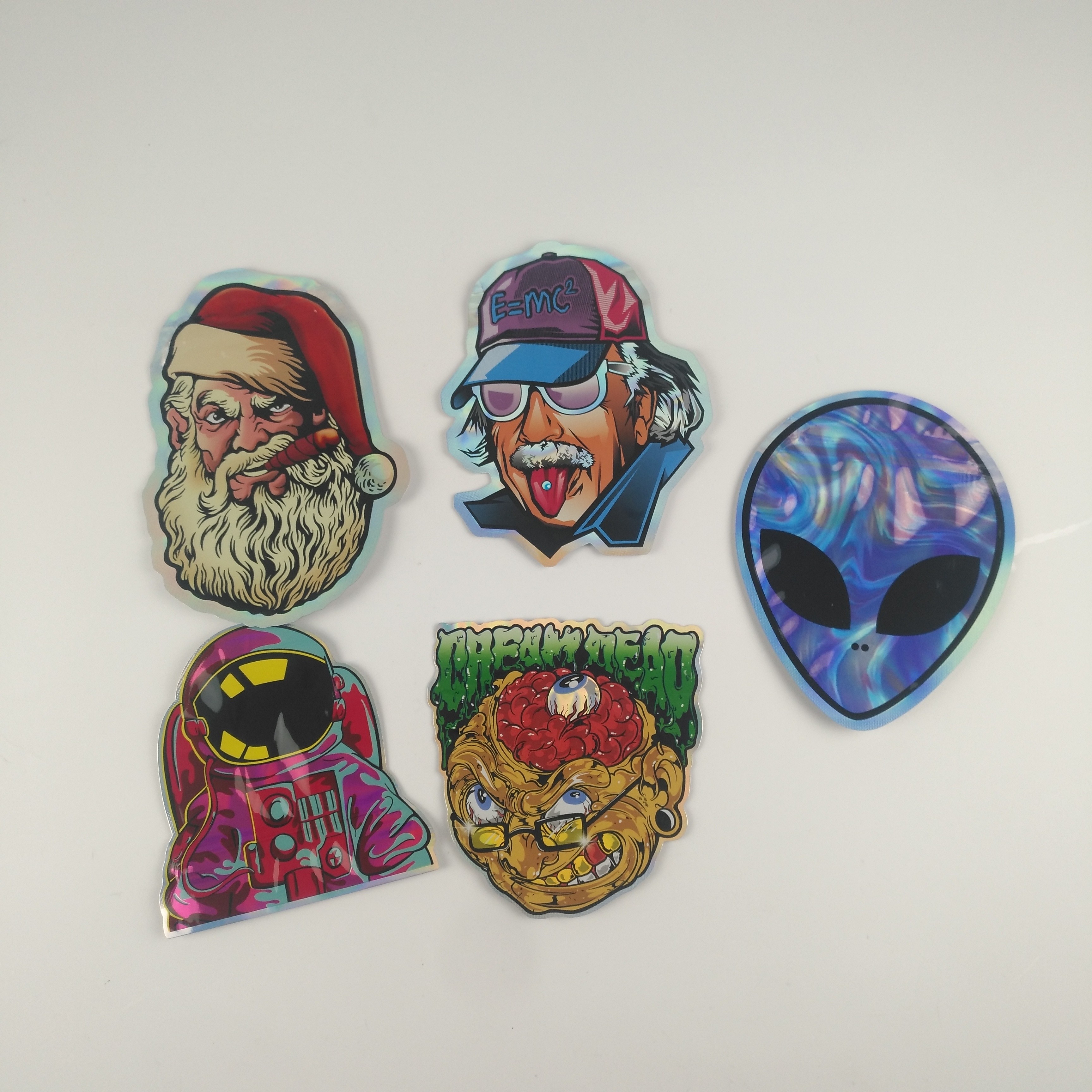 Gummies Jelly Cannabis Plastic Pouches Packaging stempelschnitt kundenspezifische Reißverschluss-Taschen 3.5g