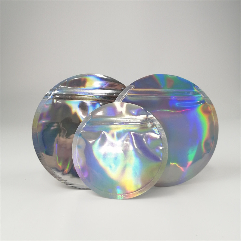 Besonders angefertigt formte der Druck der essbaren Runde die Plastikbeutel, die 3.5g 7g verpacken