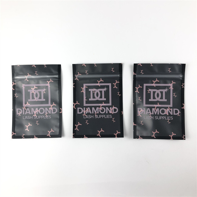 Wiederversiegelbare Plastik Seitendichtung der Aluminiumfolie-Zipverschluss-Plastiktasche-drei