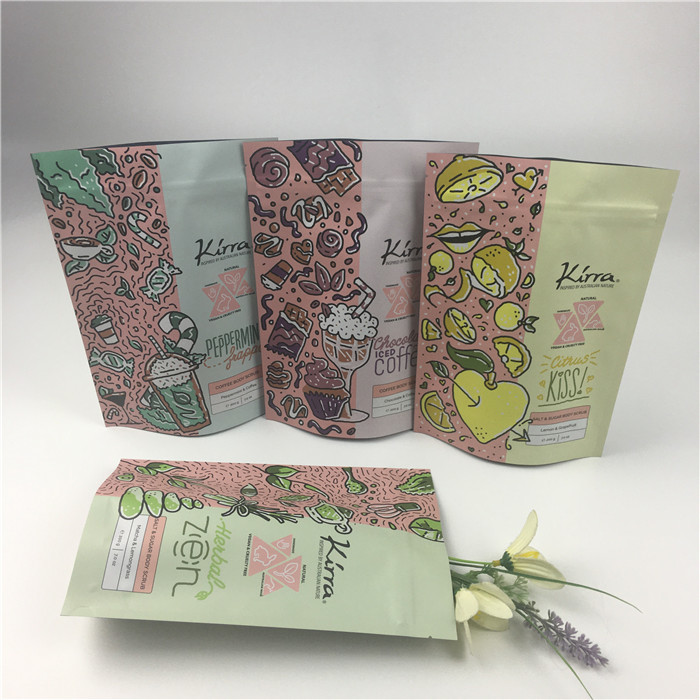 Aluminiumfolie Doypack-Geruch-Beweis-Tee-Nahrungsmittelverpackungs-Taschen mit Reißverschluss