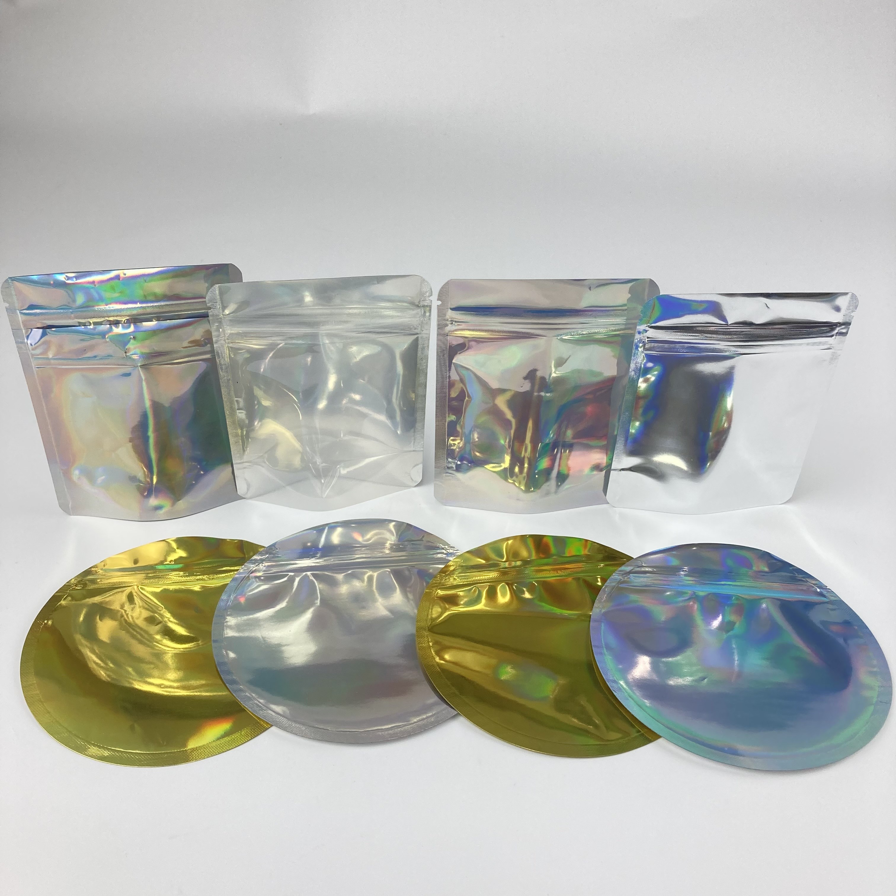 Das Aluminiumfolie-Tee-Snack-Food-Verpacken steht oben Taschen Reißverschluss zumacht Kundenbezogenheit