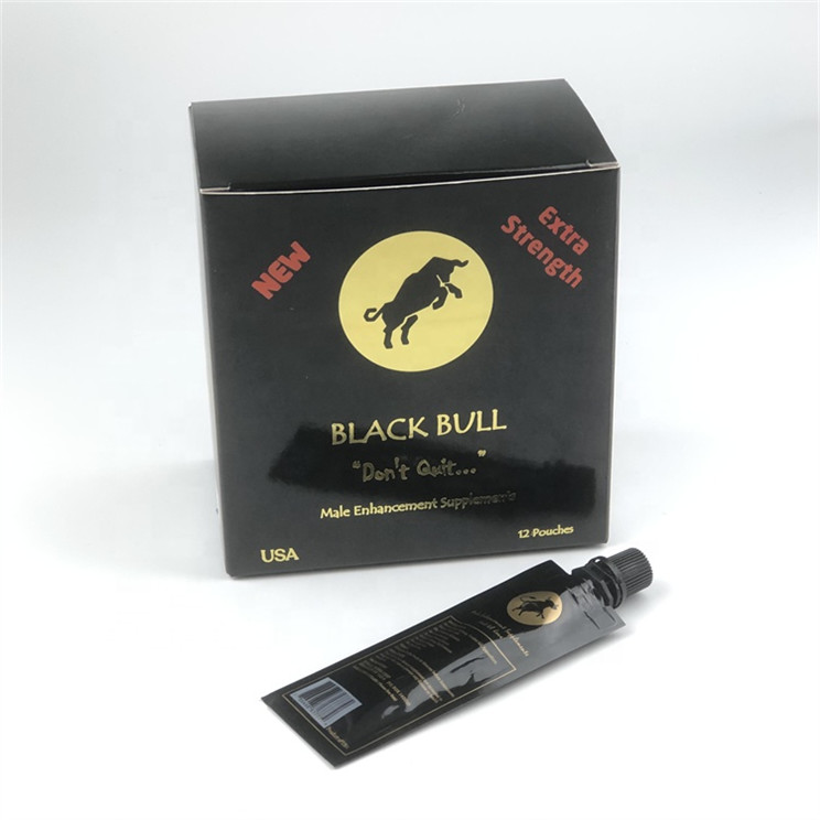 Leerer Tüllen-Beutel, der für Honey Male Enhancement Supplement verpackt