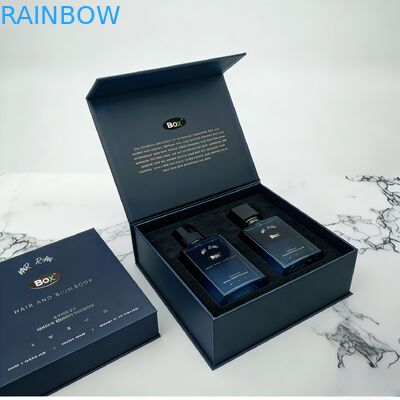 Wholesale Custom Luxury Cosmetic Folders Magnetic Gift EVA Foam Insert Matt Lamination Biodegradable Material for Perfume Craft