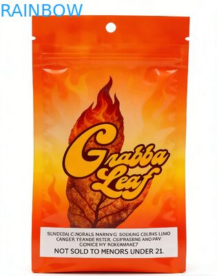 Kindersichere, geruchsdichte Mylar-Tasche für Tabakbeutel und Pflanzenweihrauchverpackungen