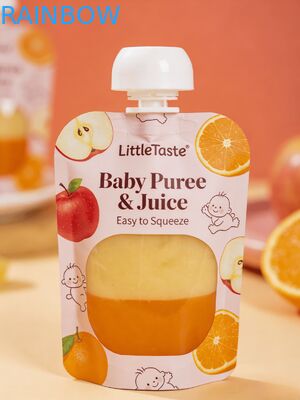 Individuell geformter Ausgießerbeutel 30ml für Püree, Joghurt, Frucht, Babysaft, Beikost, Ausgießerbeutel aus Kunststoff