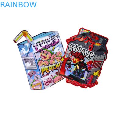 Großhandel Mautdruck Mylar Taschen 3,5 7g Stand-up Child Proof Tasche für Snack-Verpackungen